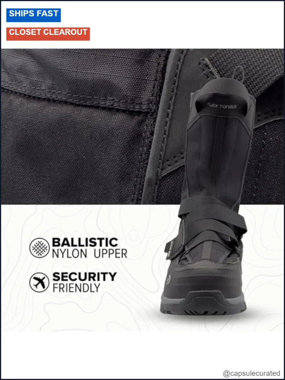 Waterproof Insulated Winter Overshoe Slip-Resistant Work Boot Cover -20°F